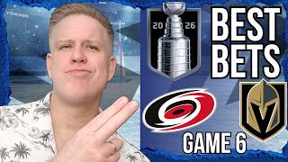 Who Should You Bet In Knights vs Hurricanes Game 6 | Stanley Cup Final Best Bets June 14, 2026
