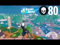 80 Elimination Solo Squads Wins &quot;Build / Zero Build&quot; Gameplay (Fortnite Chapter 4 Season 4)