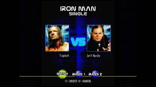 HHH vs Jeff Hardy Iron Man