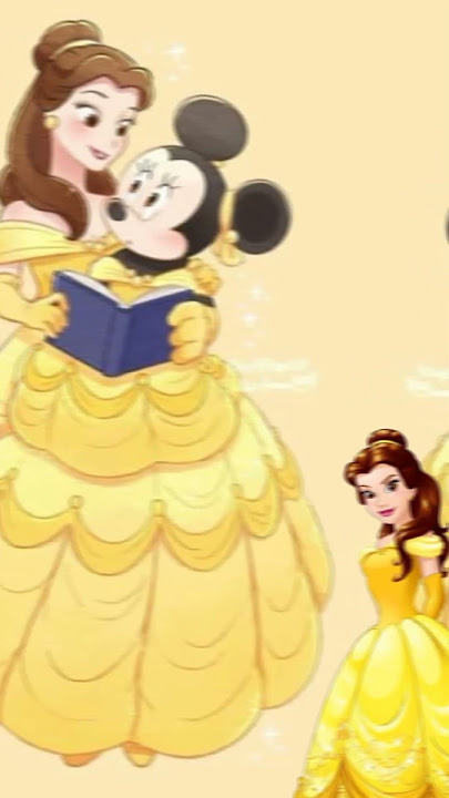 Disney princess with minne 🐭 Part 1 singing simpa pa polyubila #shorts