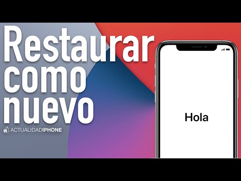 Vídeo: Com Restablir L’iPhone A La Configuració De Fàbrica