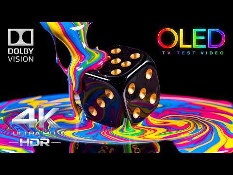 The First 4K OLED Video You Should Play on a New TV | 4K HDR 60FPS Dolby Vision Test (4K Video TV)