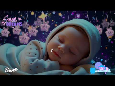 Baby Sleep Music 🌙 Baby Drifts to Sleep Instantly 💤 Overcome Insomnia with Mozart & Brahms Lullabies