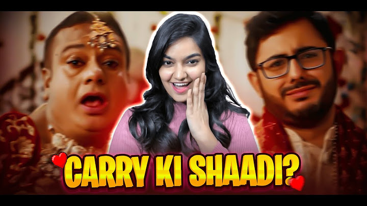 CARRY KI SHAADI 😭 | Q&A 2024 CARRYMINATI | Reaction video