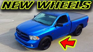 New Wheels on the RAM 1500 Single Cab HEMI