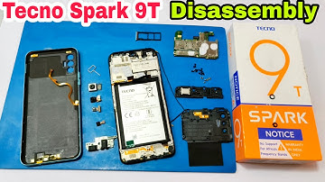Tecno Spark 9T Disassembly | Tecno Spark 9T Teardown | How To Open Back Panel | All Internal Parts |