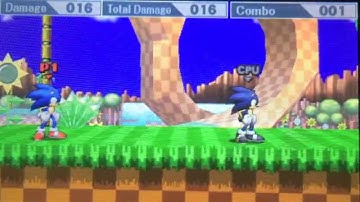 Super Smash Bros. for Nintendo 3DS / Wii U - Sonic How-to Guide / Custom Moves