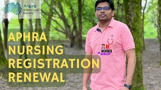 APHRA REGISTRATION RENEWAL/How to renew Australian Nursing Registration/Online/Step by Steps