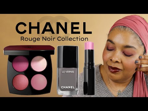 Chanel Rouge Noir Confidence Eyeshadow & Blush Palette, Cute Baume