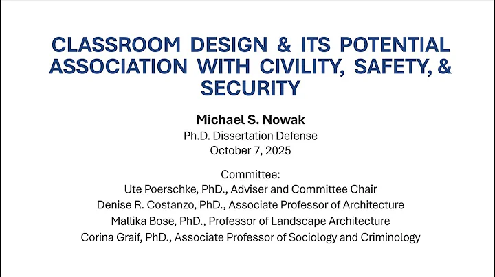 Nowak Dissertation Defense Presentation Draft