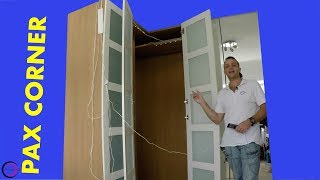 How to fix common problems with Ikea pax wardrobe corner. Following up on live stream Here is my stuff : Flat Pack Furniture 