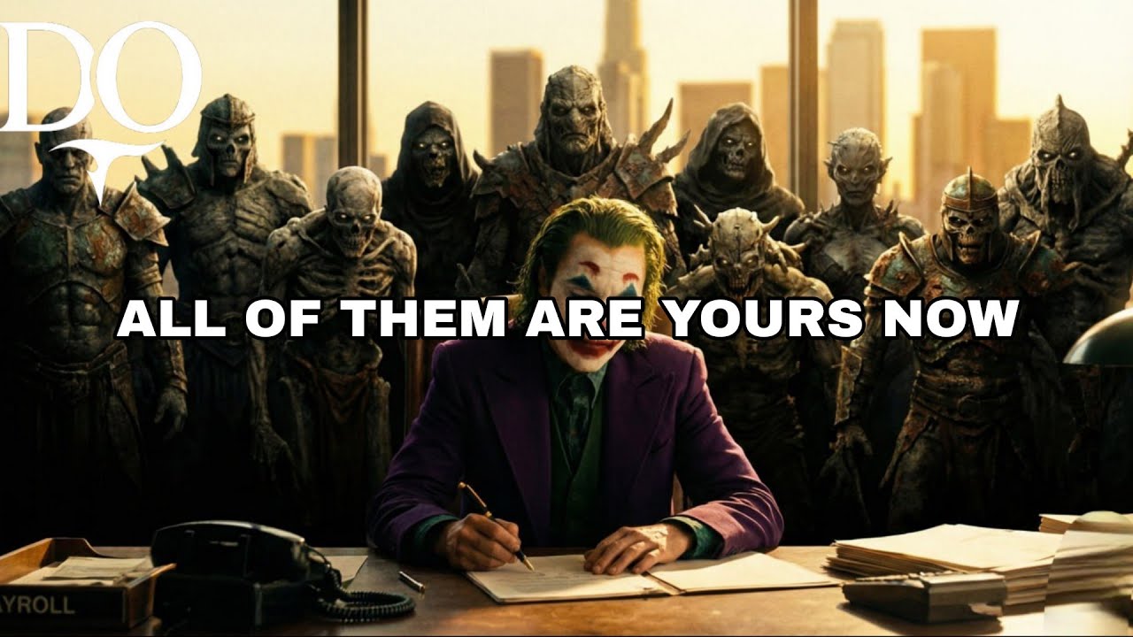 THEY HIRED 12 to DESTROY YOU… NOW YOU SIGN their CHECKS in SILENCE 💀👑 | Joker Speech (Powerful)