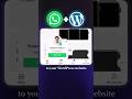 👆 How to Create Floating WhatsApp Button WordPress? #wordpress #wordpresstutorial