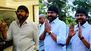 Megastar Chiranjeevi Exclusive Visuals @ Megastar Chiranjeevi House | IndiaGlitz Telugu