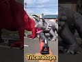 Dinosaur shooting game event production / Tyrannosaurus Inflatable / 恐竜シューティング トリケラトプス #Dinosaur