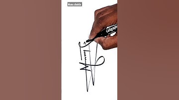 ✔️ How To Create A Signature !! Best Signature Style Of Namrata | Best Signatures of manushukla name