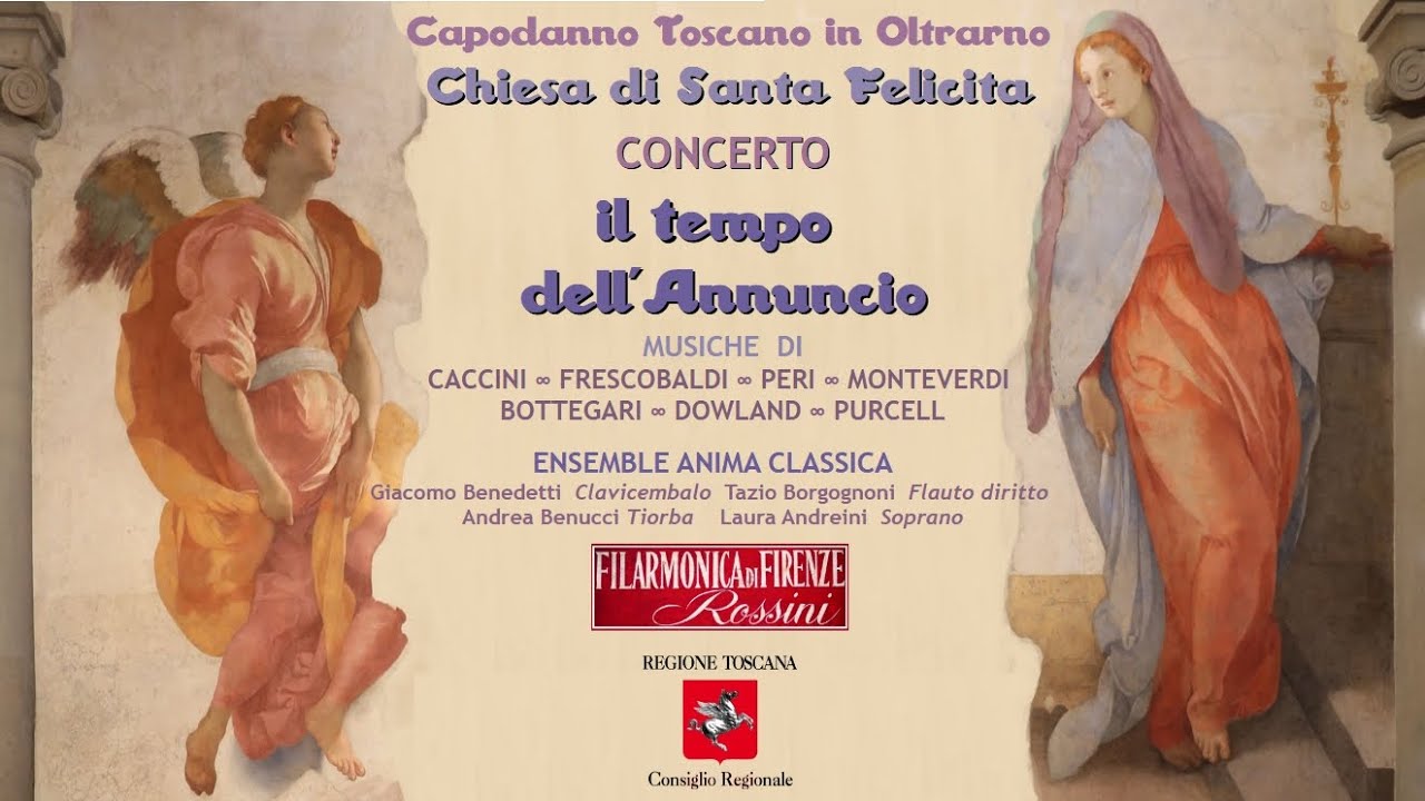 An Evening Hymn, Greensleeves  PURCELL, DOWLAND, ANONIMO XVIsec   Firenze,Capodanno Toscano Oltrarno