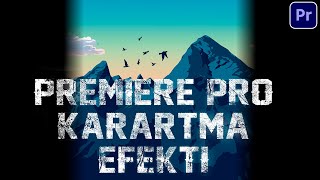 Karartarak Kapanma Efekti̇ Premi̇ere Pro Karartma Efekti̇ Nasil Yapilir ? L Vi̇deo Sonu Karartma