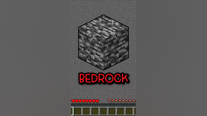 มายคราฟแต่โลกนี้มีแต่ Bedrock!!! #minecraft #มายคราฟ