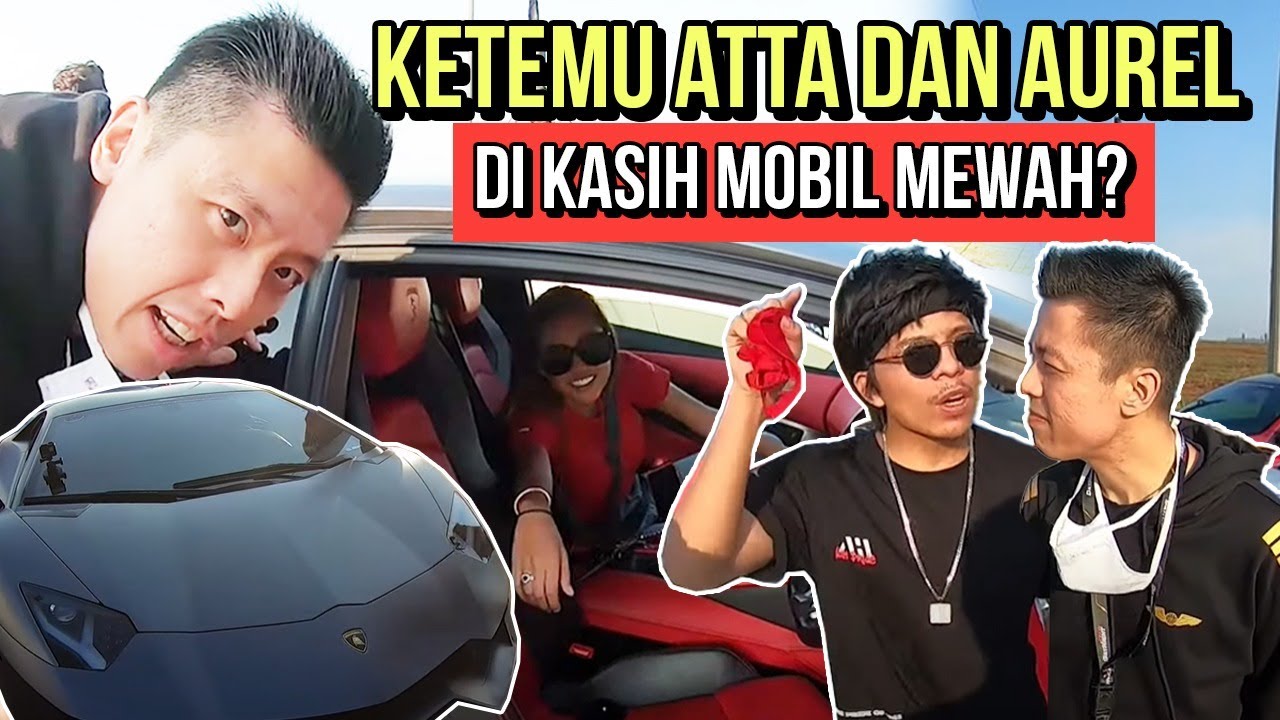KETEMU ATTA HALILINTAR & AUREL, CAPT. VINCENT DIKASIH MOBIL MEWAH? ROADTRIP NAIK MUSTANG GT!!