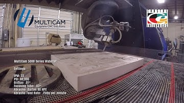 MultiCam Water Jet Cutting PBLT-30 Precision Board HDU