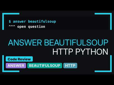 OOP Web-scraper w/ Python and BeautifulSoup (2 Solutions!!)