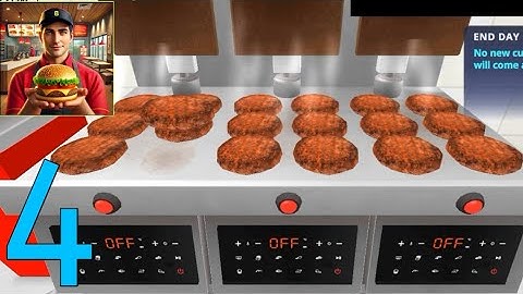 Burger Shop Simulator Gameplay part 4 (Android, IOS)