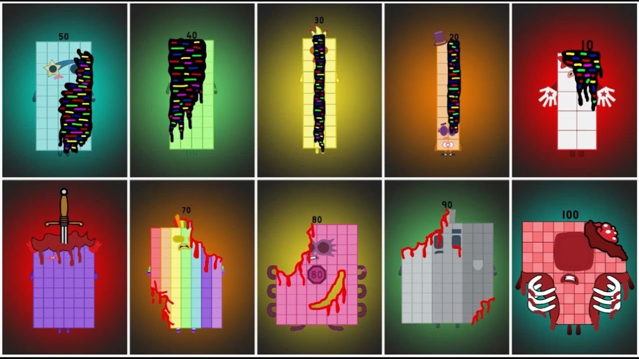 Number Blocks Rotten The Shocking Truth About Zombie vs Corrupted Numberblocks Revealed ...