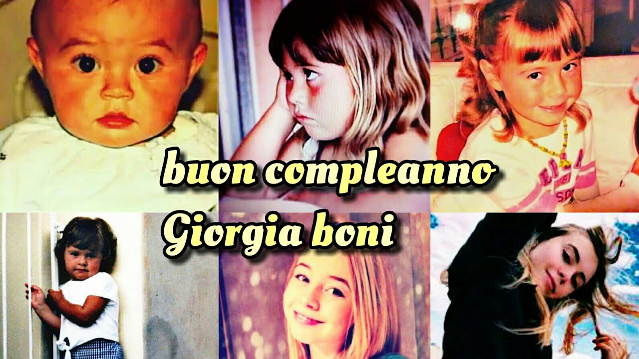 Buon Compleanno Giorgia Boni Bianca Lussi 18 Youtube