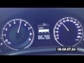 Infiniti G25 0-100 разгон (acceleration)