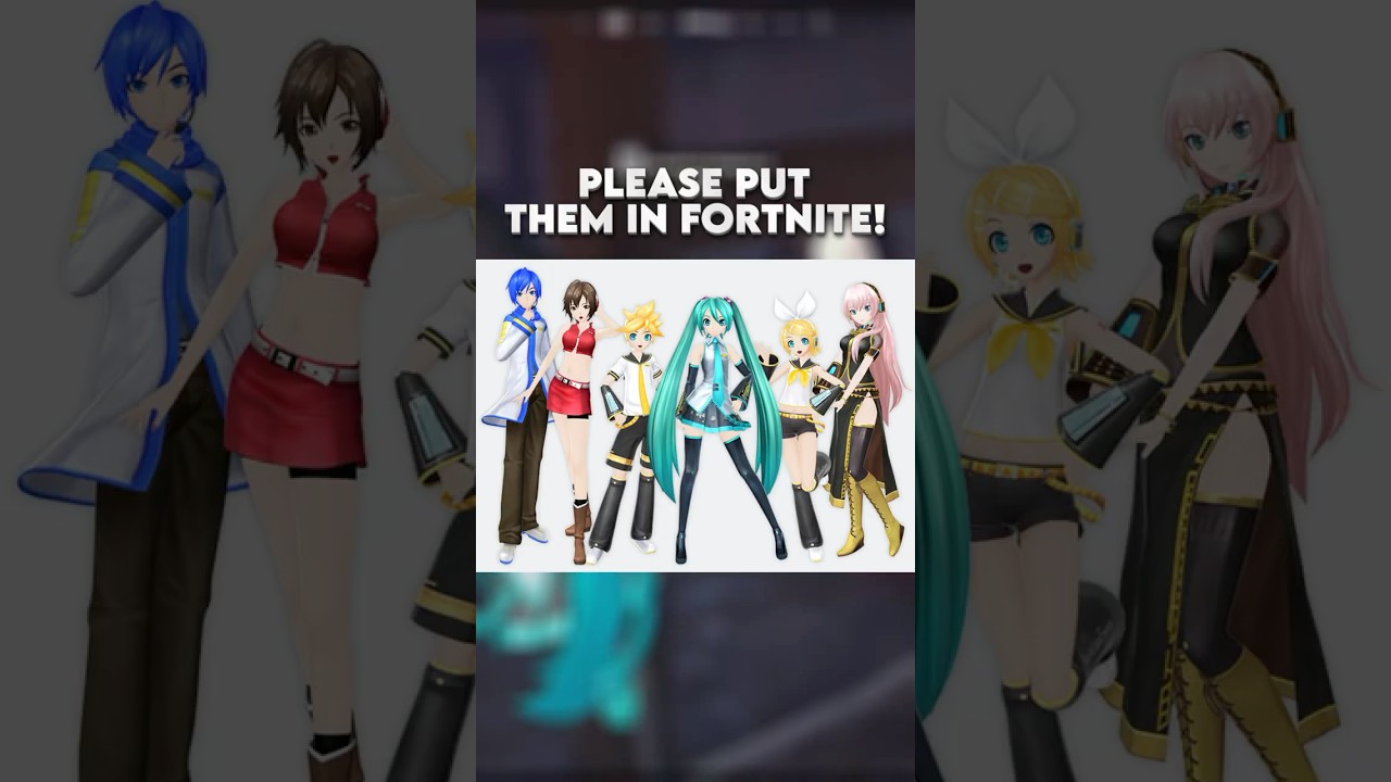 More Vocaloids in Fortnite??? 