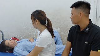 Huyen went to Tam Hospital to visit and look after Nhan.