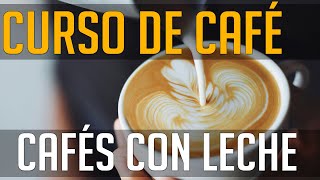 CURSO DE CAFÉ: cafés con LECHE. Tipos y recetas