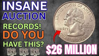 INSANE Auction Records! Why Rare Modern Quarters Are Selling For MILLIONS!