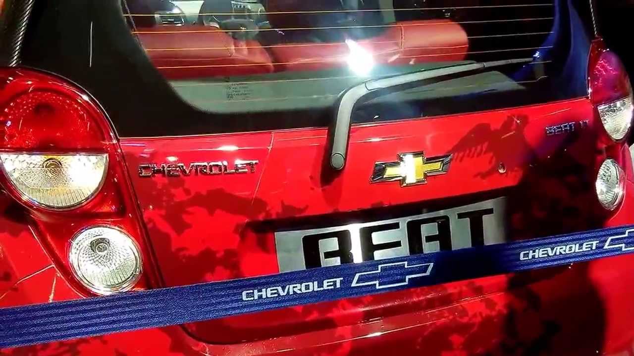 hellolulu desi Chevrolet Beat Manchester United Edition at 12th Auto Expo 2014 The Motor Show Greater Noida