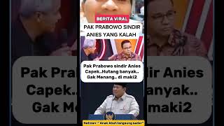 Prabowo takes a dig at Anies #shorts #viralnews #viralshorts #trending #viral #fyp #prabowo #anie...