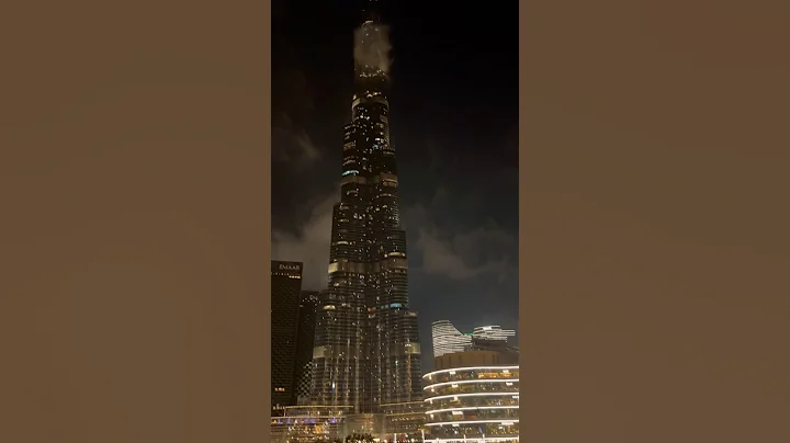 Burj Khalifa Night View 😍 #dubai #burjkhalifa #shorts #short