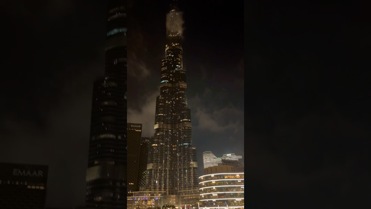 Burj Khalifa Night View 😍 