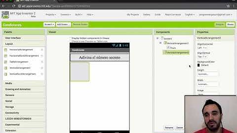 Programar Eventos y Condiciones con App Inventor 1 4