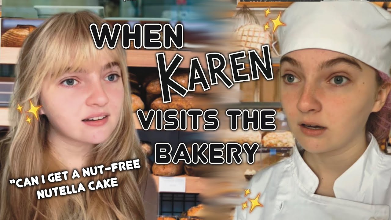 When Karen orders a “nut-free cake” 😳👩🏼‍🍳