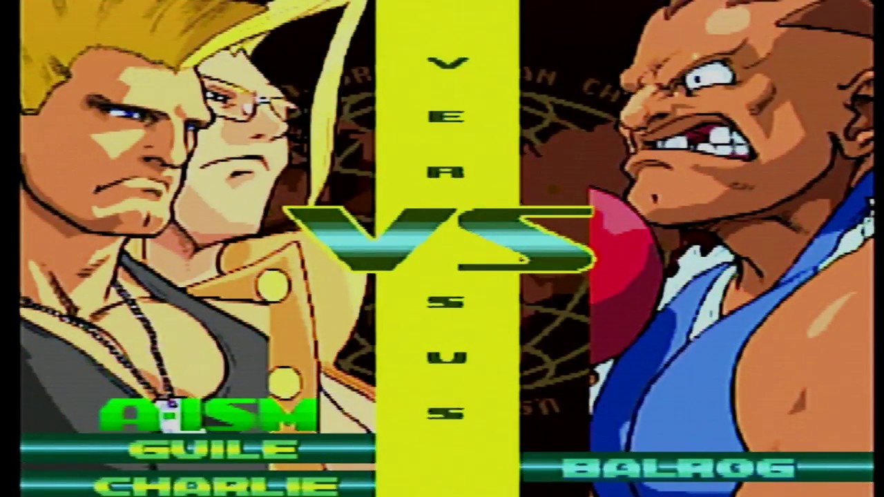 Street Fighter Alpha 3: Guile/ Charlie Nash in Dramatic Battle