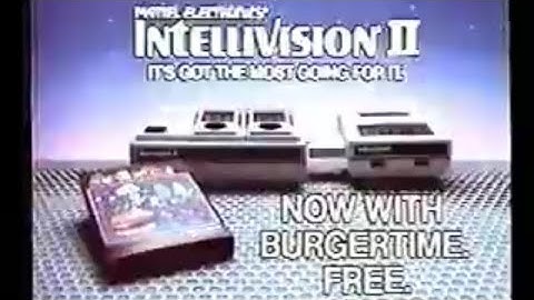 Intellivision II & Atari System Changer | Vintage Commercial