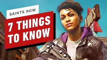 Saints Row: 7 Things to Know
