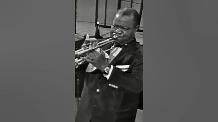 A dynamic duo they were! Louis Armstrong and The D...