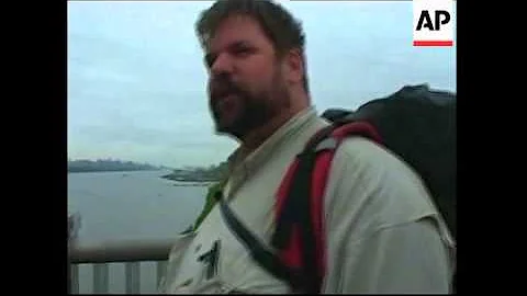 "Fat Man Walking" arrives in New York