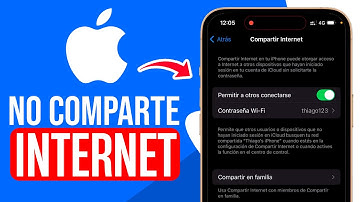 Mi iPhone NO COMPARTE INTERNET (SOLUCION!)