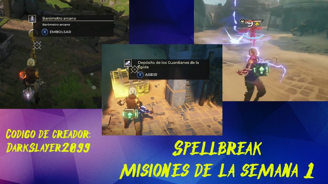 Spellbreak capitulo 3 misiones de historia semana 2