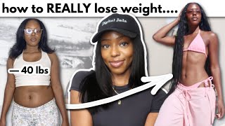 how i REALLY lost 40 pounds (you can too - no gatekeeping)