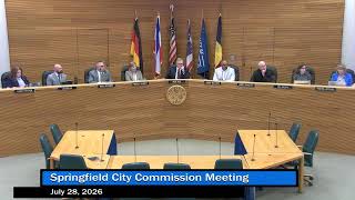 City Commission Meeting, July 28, 2026