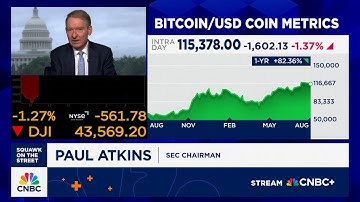 SEC chairman Paul Atkins on 